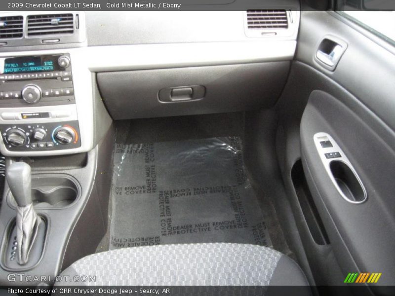 Gold Mist Metallic / Ebony 2009 Chevrolet Cobalt LT Sedan