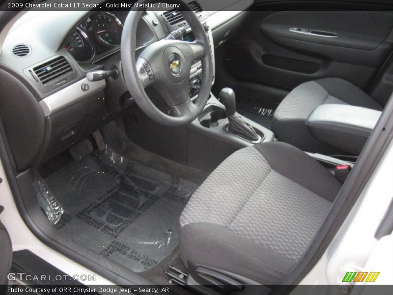 Gold Mist Metallic / Ebony 2009 Chevrolet Cobalt LT Sedan