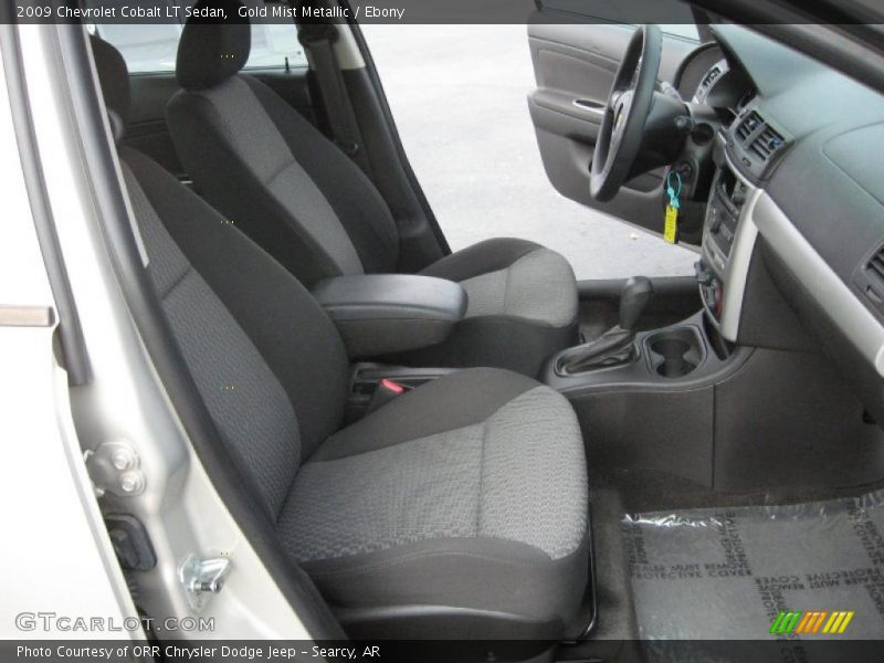 Gold Mist Metallic / Ebony 2009 Chevrolet Cobalt LT Sedan