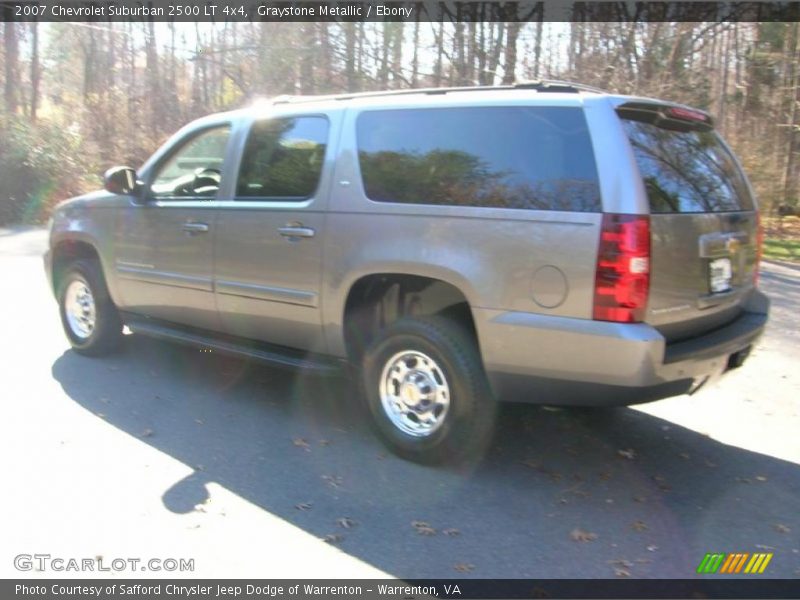 Graystone Metallic / Ebony 2007 Chevrolet Suburban 2500 LT 4x4