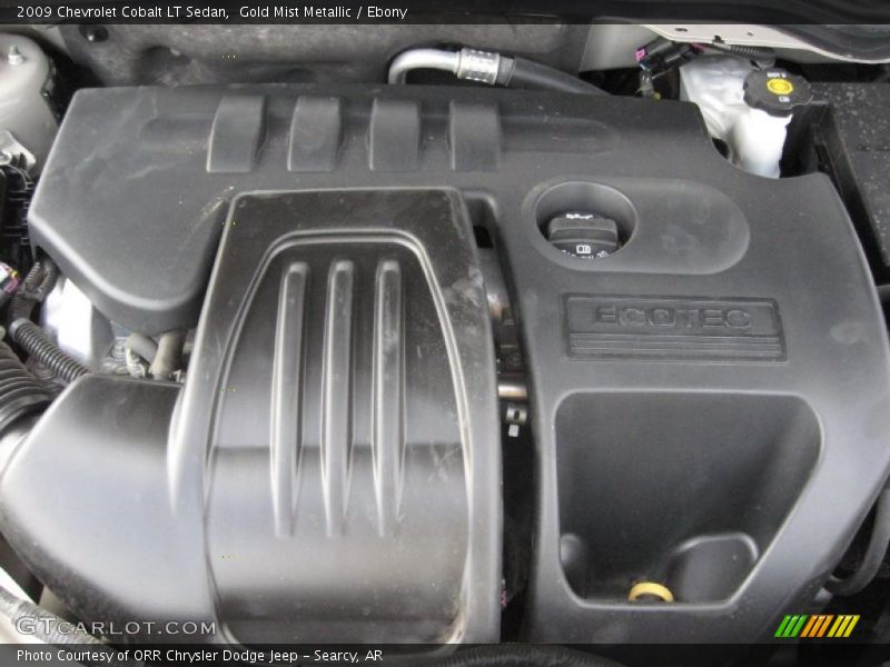  2009 Cobalt LT Sedan Engine - 2.2 Liter DOHC 16-Valve VVT Ecotec 4 Cylinder