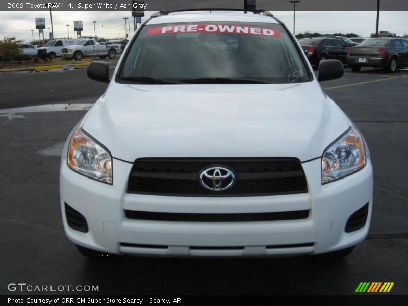 Super White / Ash Gray 2009 Toyota RAV4 I4
