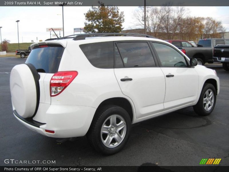 Super White / Ash Gray 2009 Toyota RAV4 I4