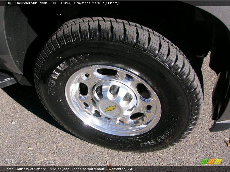 Graystone Metallic / Ebony 2007 Chevrolet Suburban 2500 LT 4x4