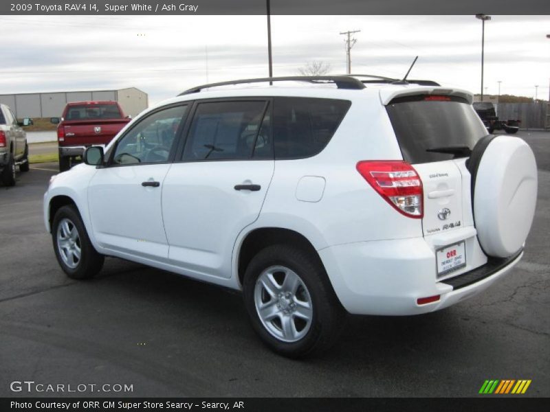 Super White / Ash Gray 2009 Toyota RAV4 I4