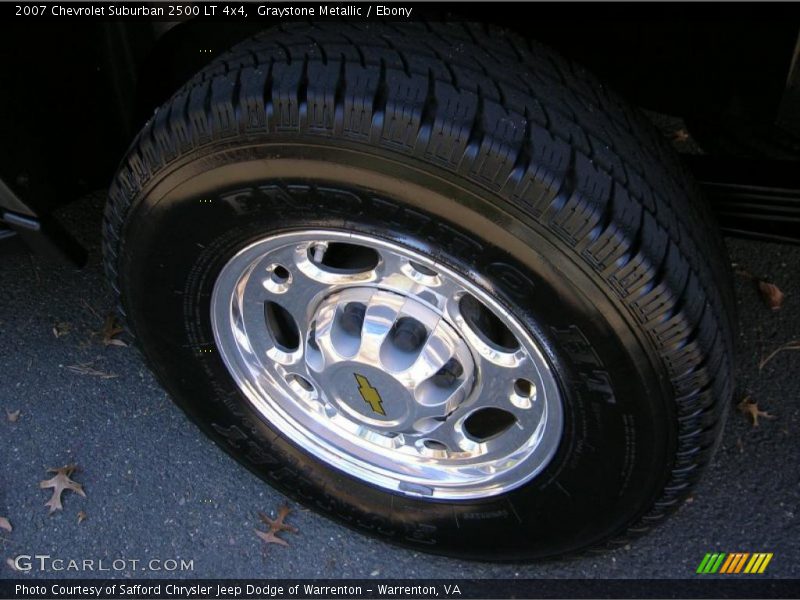 Graystone Metallic / Ebony 2007 Chevrolet Suburban 2500 LT 4x4
