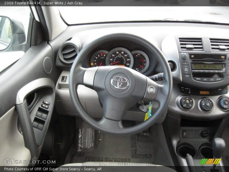 Super White / Ash Gray 2009 Toyota RAV4 I4