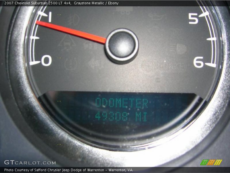 Graystone Metallic / Ebony 2007 Chevrolet Suburban 2500 LT 4x4