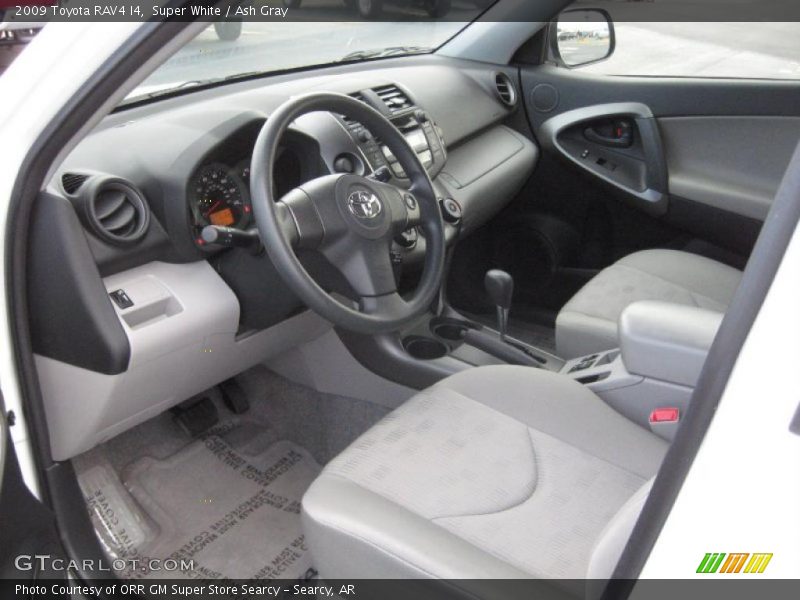 Super White / Ash Gray 2009 Toyota RAV4 I4