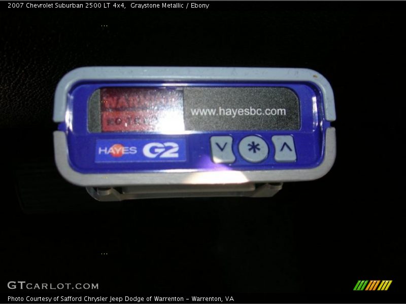 Graystone Metallic / Ebony 2007 Chevrolet Suburban 2500 LT 4x4