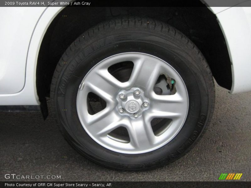 Super White / Ash Gray 2009 Toyota RAV4 I4