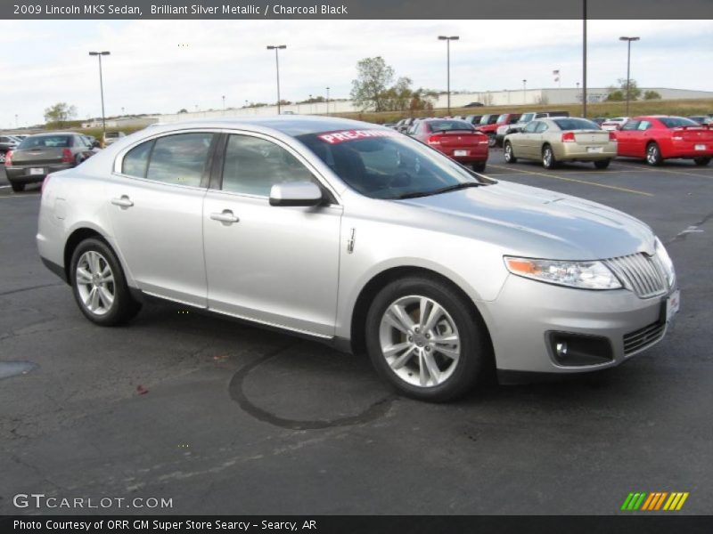 Front 3/4 View of 2009 MKS Sedan