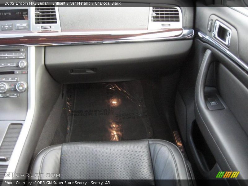 Brilliant Silver Metallic / Charcoal Black 2009 Lincoln MKS Sedan