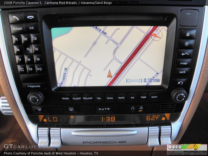 Carmona Red Metallic / Havanna/Sand Beige 2008 Porsche Cayenne S