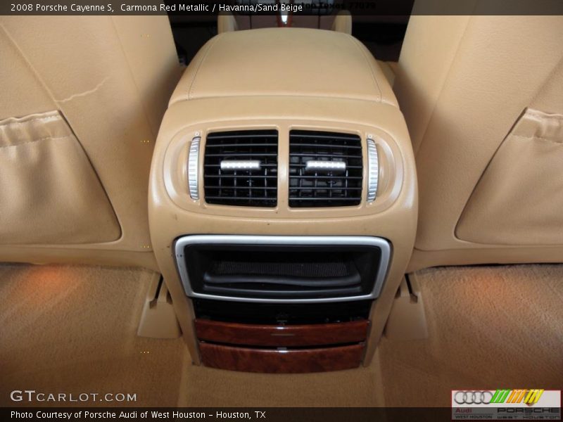 Carmona Red Metallic / Havanna/Sand Beige 2008 Porsche Cayenne S