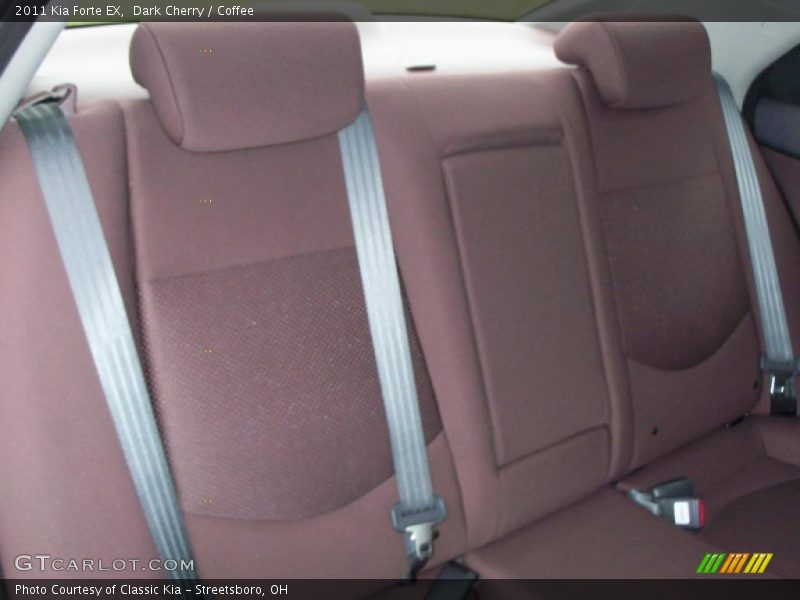 Dark Cherry / Coffee 2011 Kia Forte EX