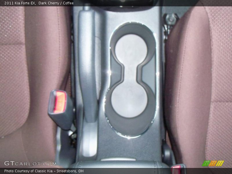 Dark Cherry / Coffee 2011 Kia Forte EX