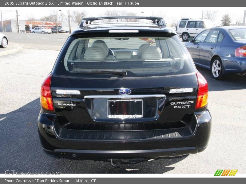 Obsidian Black Pearl / Taupe 2005 Subaru Outback 2.5XT Limited Wagon