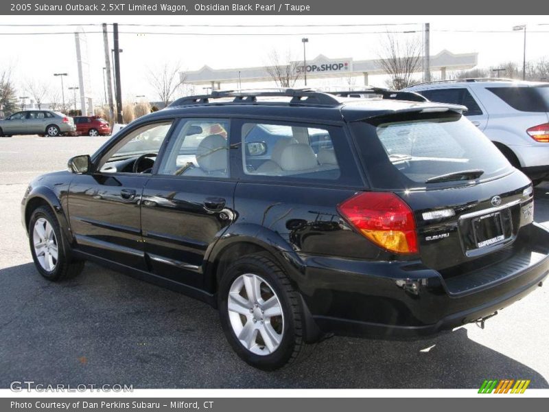 Obsidian Black Pearl / Taupe 2005 Subaru Outback 2.5XT Limited Wagon