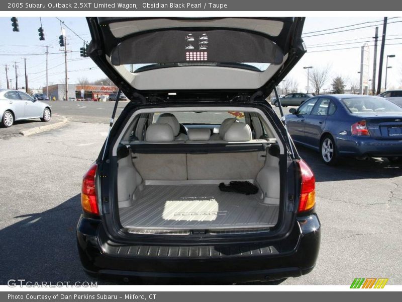 Obsidian Black Pearl / Taupe 2005 Subaru Outback 2.5XT Limited Wagon