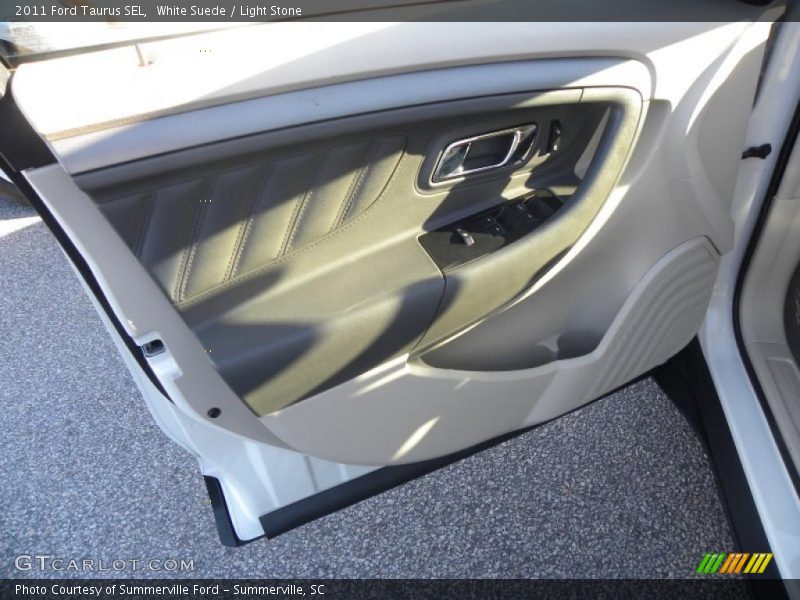 White Suede / Light Stone 2011 Ford Taurus SEL