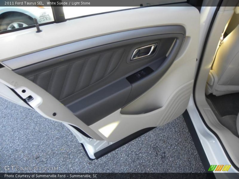 White Suede / Light Stone 2011 Ford Taurus SEL
