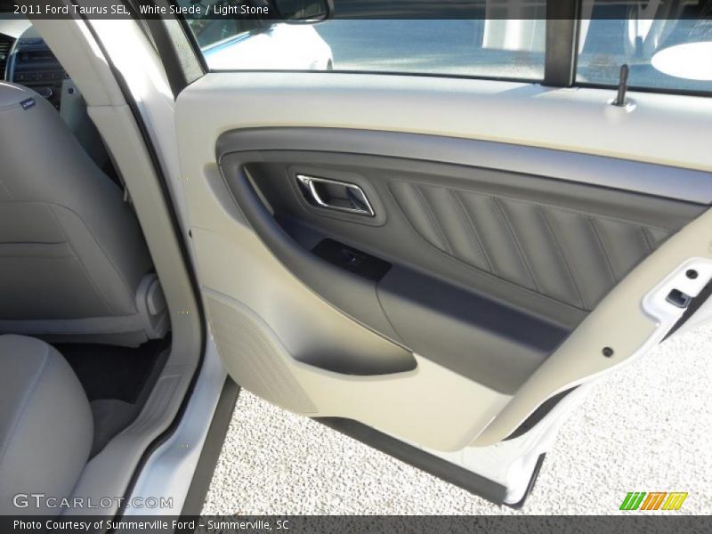 White Suede / Light Stone 2011 Ford Taurus SEL