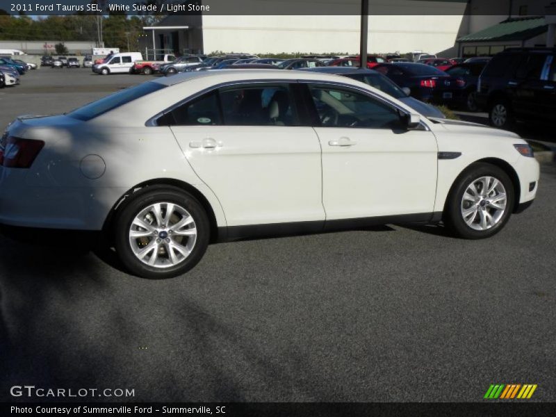 White Suede / Light Stone 2011 Ford Taurus SEL