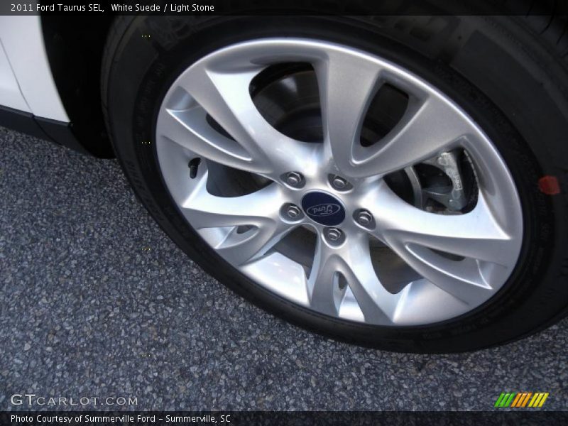 White Suede / Light Stone 2011 Ford Taurus SEL