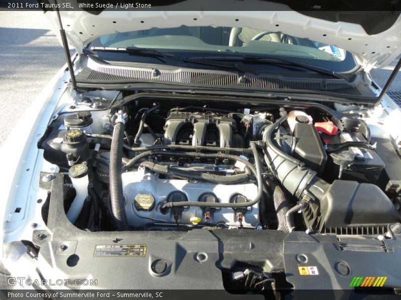 White Suede / Light Stone 2011 Ford Taurus SEL