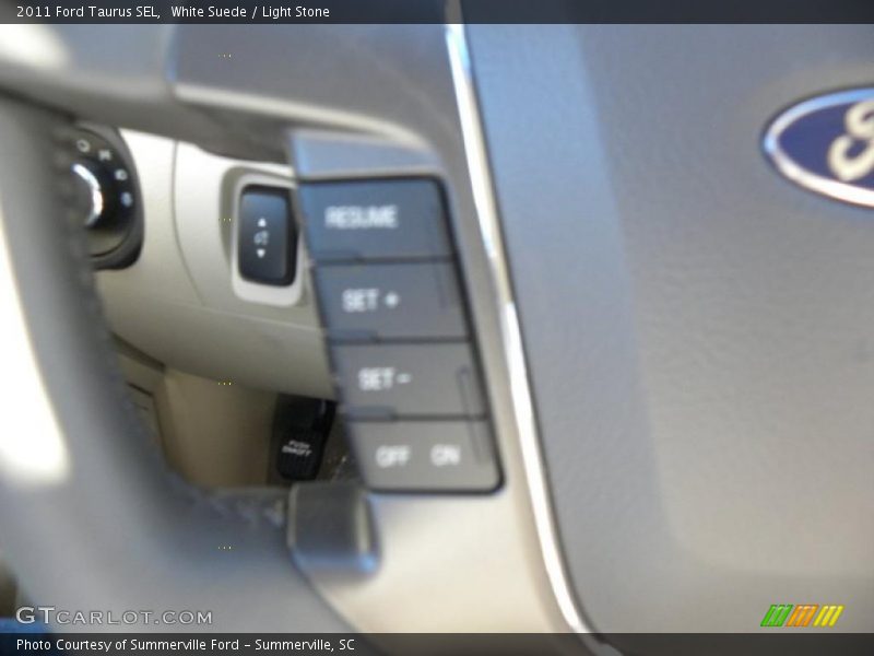 White Suede / Light Stone 2011 Ford Taurus SEL