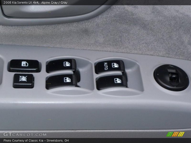Alpine Gray / Gray 2008 Kia Sorento LX 4x4