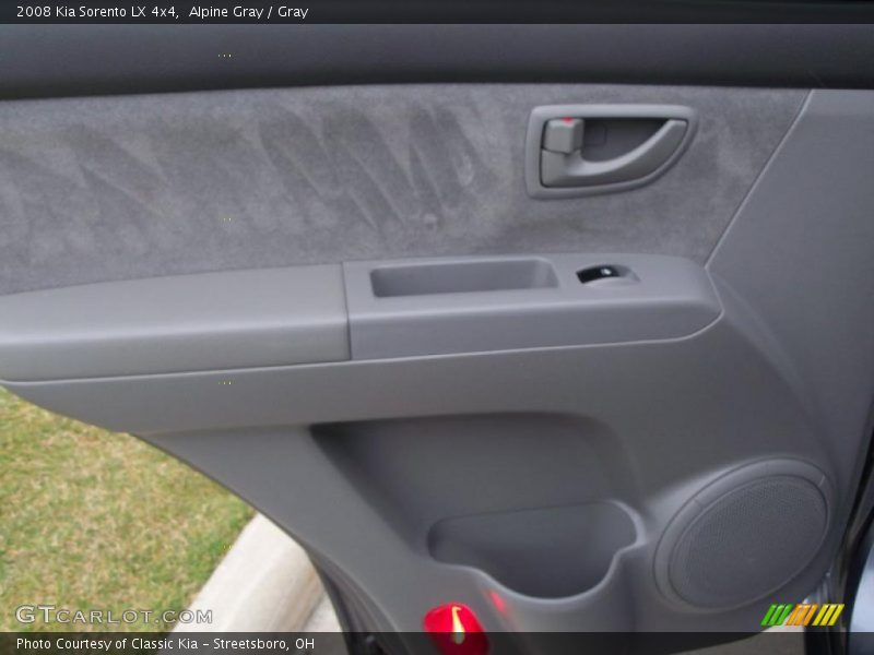 Alpine Gray / Gray 2008 Kia Sorento LX 4x4