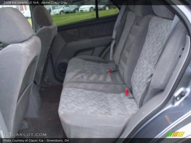 Alpine Gray / Gray 2008 Kia Sorento LX 4x4