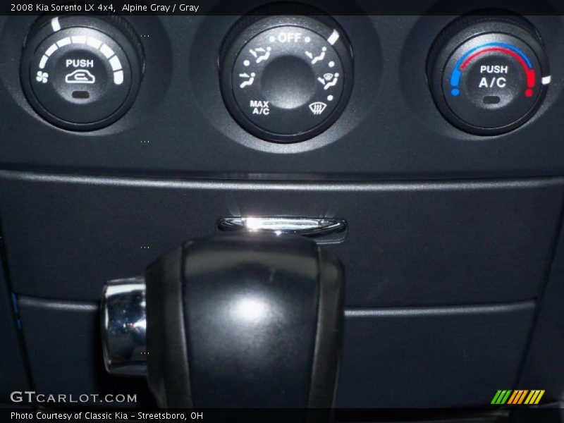 Alpine Gray / Gray 2008 Kia Sorento LX 4x4