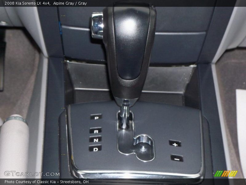 Alpine Gray / Gray 2008 Kia Sorento LX 4x4