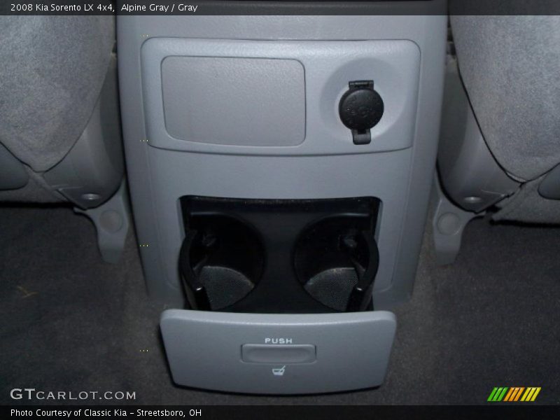 Alpine Gray / Gray 2008 Kia Sorento LX 4x4