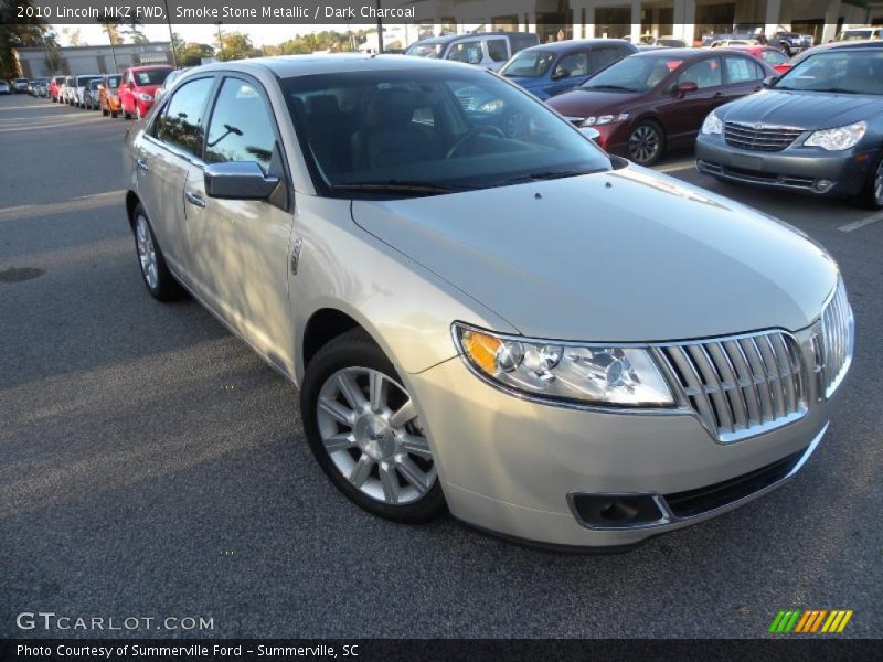 Smoke Stone Metallic / Dark Charcoal 2010 Lincoln MKZ FWD