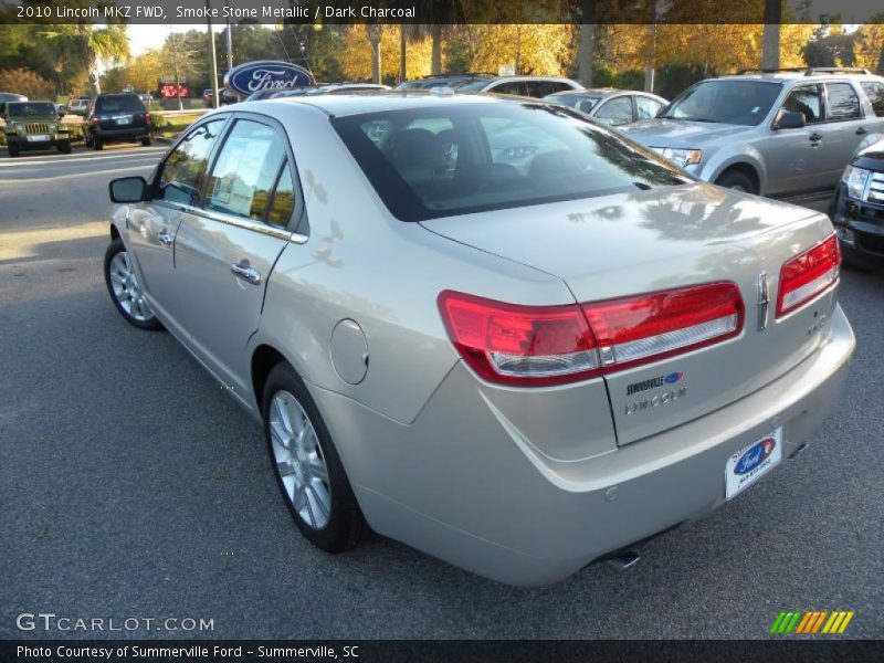 Smoke Stone Metallic / Dark Charcoal 2010 Lincoln MKZ FWD