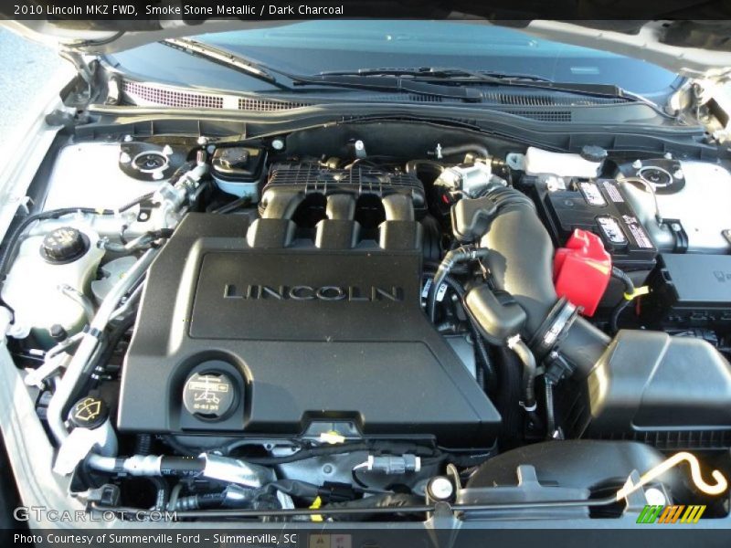 Smoke Stone Metallic / Dark Charcoal 2010 Lincoln MKZ FWD