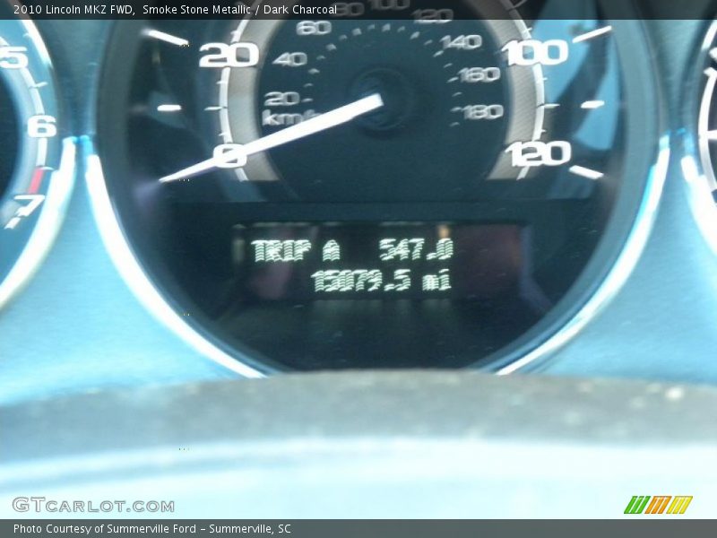 Smoke Stone Metallic / Dark Charcoal 2010 Lincoln MKZ FWD