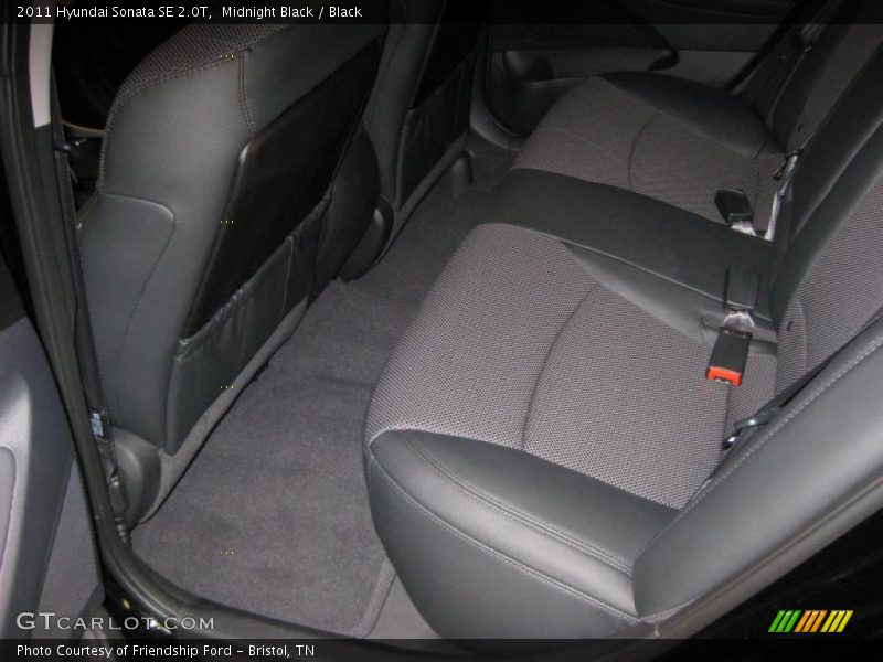  2011 Sonata SE 2.0T Black Interior