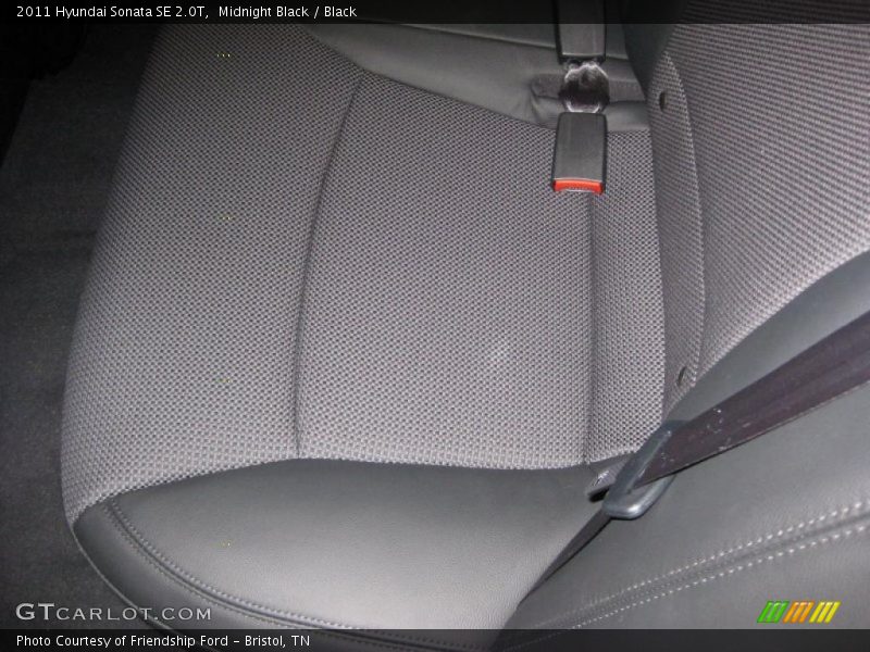  2011 Sonata SE 2.0T Black Interior