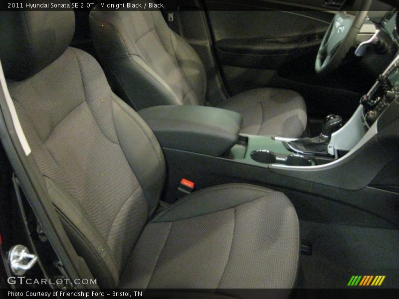  2011 Sonata SE 2.0T Black Interior
