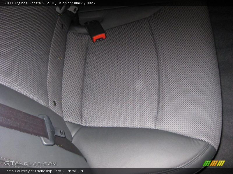Midnight Black / Black 2011 Hyundai Sonata SE 2.0T