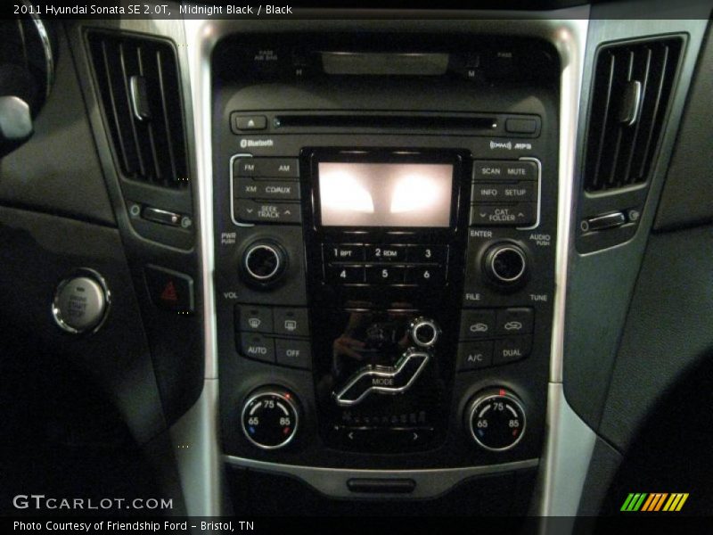 Controls of 2011 Sonata SE 2.0T