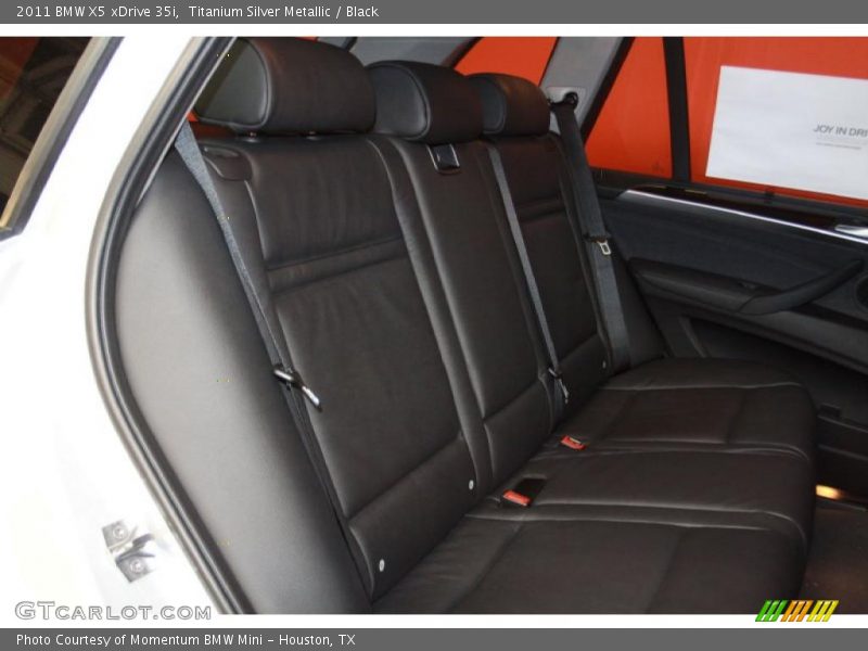 Titanium Silver Metallic / Black 2011 BMW X5 xDrive 35i