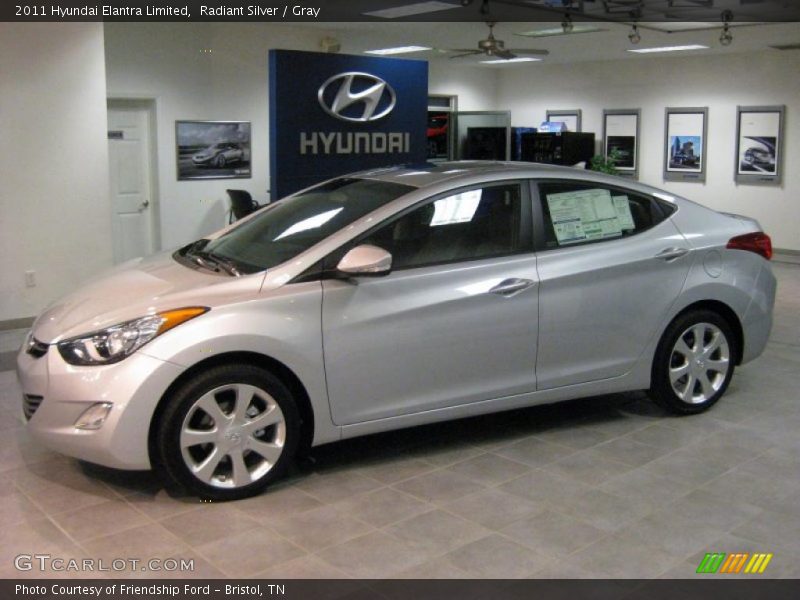  2011 Elantra Limited Radiant Silver