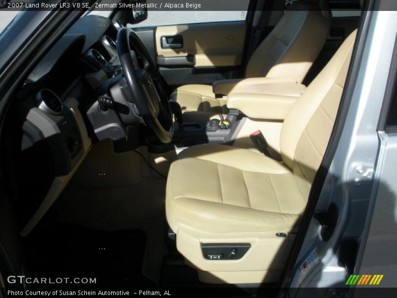 Zermatt Silver Metallic / Alpaca Beige 2007 Land Rover LR3 V8 SE