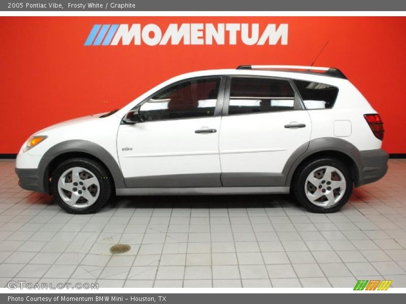 Frosty White / Graphite 2005 Pontiac Vibe